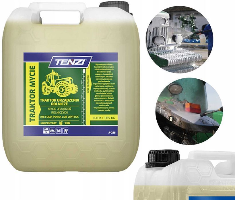 Tenzi Traktor Mycie Środek Do Mycia Maszyn Rolniczych 5L