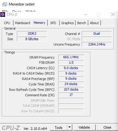NANYA 2x 4GB (8GB) DDR3 1333MHz do laptopa