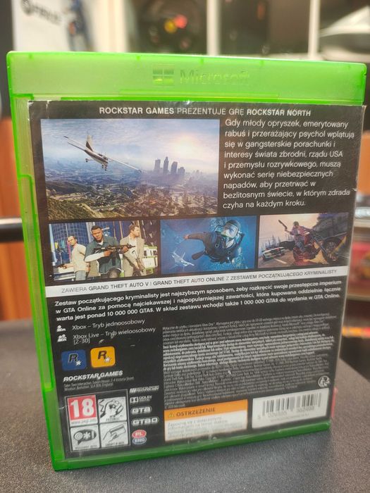 GTA 5 Grand Theft Auto V Xbox One Series X PL Skup Wymiana SklepRetro