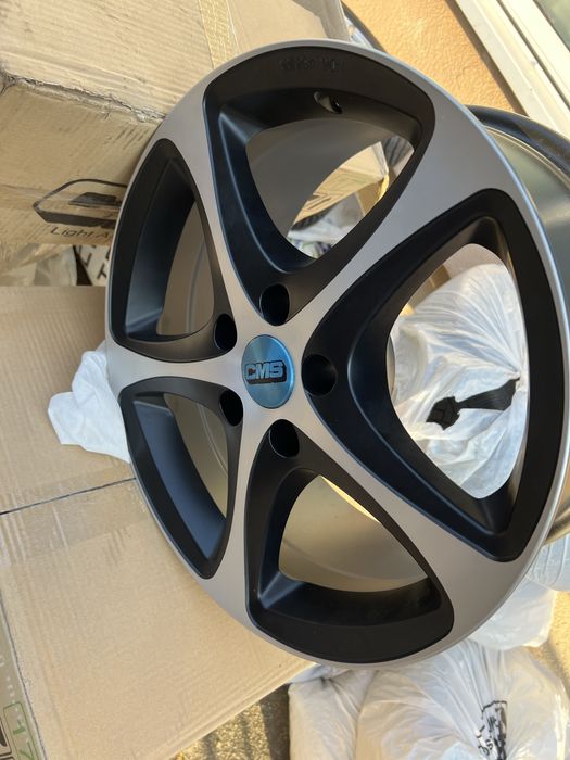 Нові диски CMS C12 R17 5x112 Diamond Matt Black