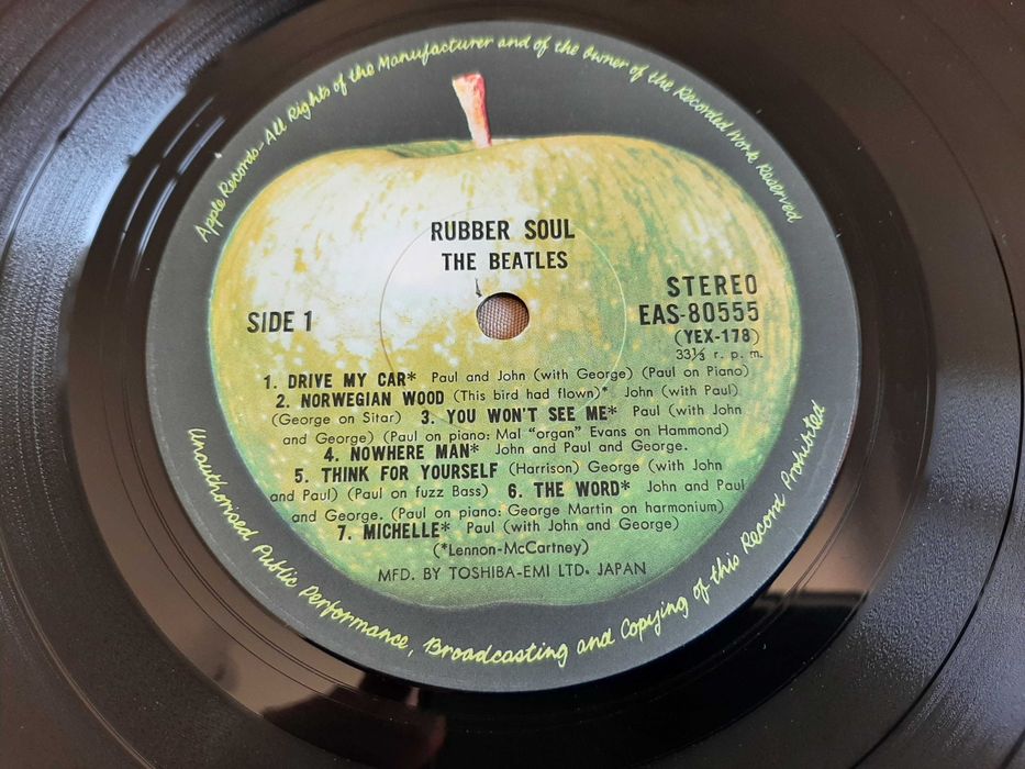 The Beatles - Rubber Soul - Japão - Vinil LP