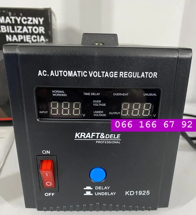 ПОЛЬСЬКИЙ! Стабілізатор напруги AVR 1000VA. Стабилизатор напряжения.