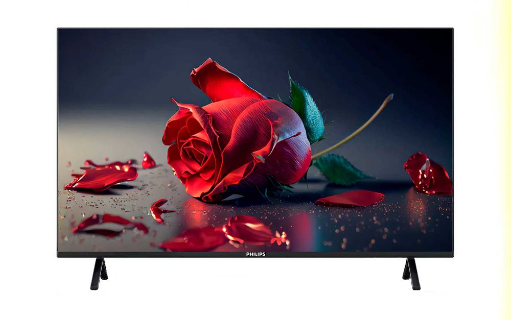 Безрамочные ГОЛОСОВЫЕ телевизоры Philips 4K SmartTV 45' Корея Т2 WiFi