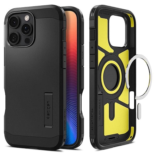 Spigen Tough Armor Mag Magsafe Iphone 16 Pro Black