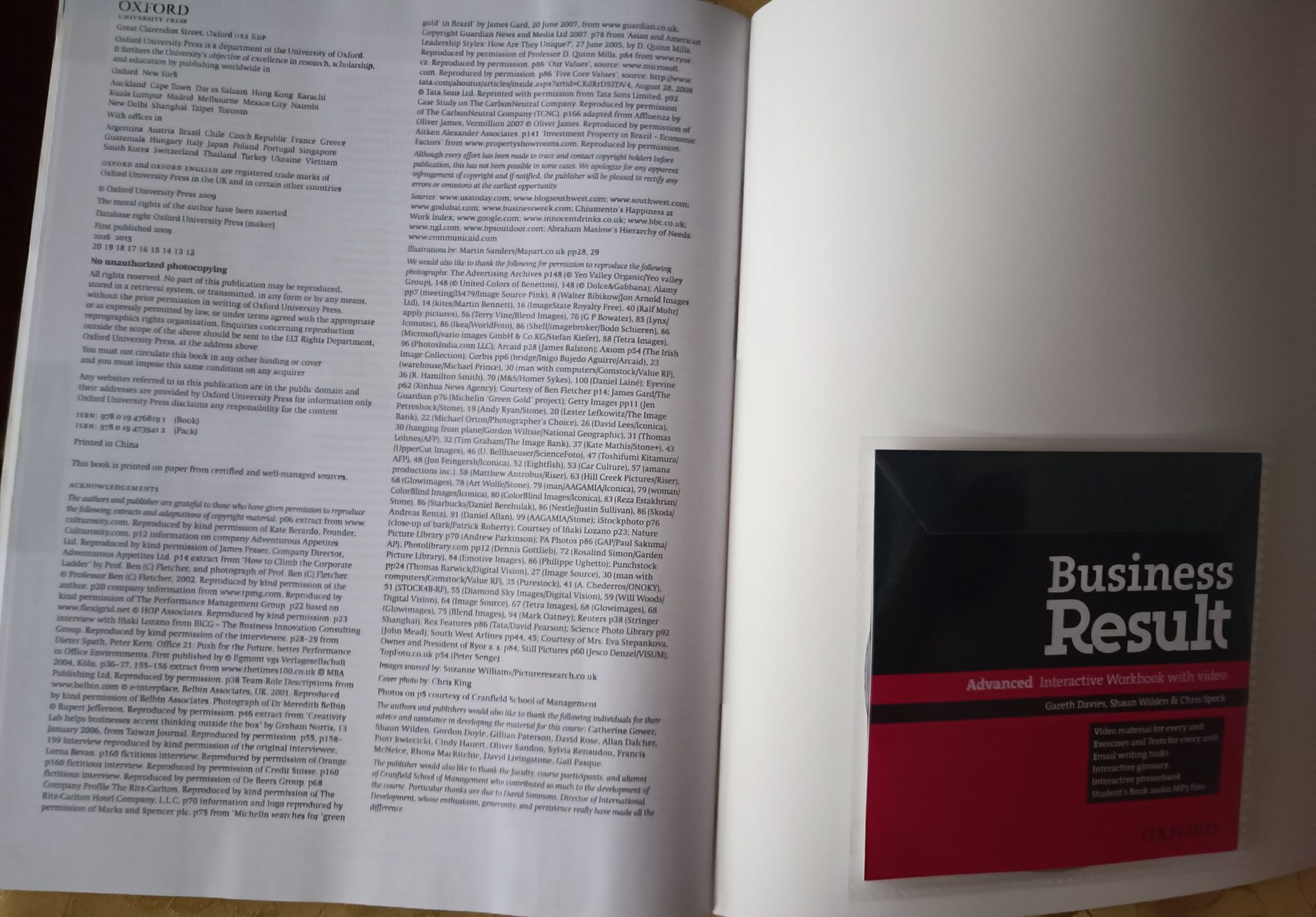 Business Result Advanced Student's Book