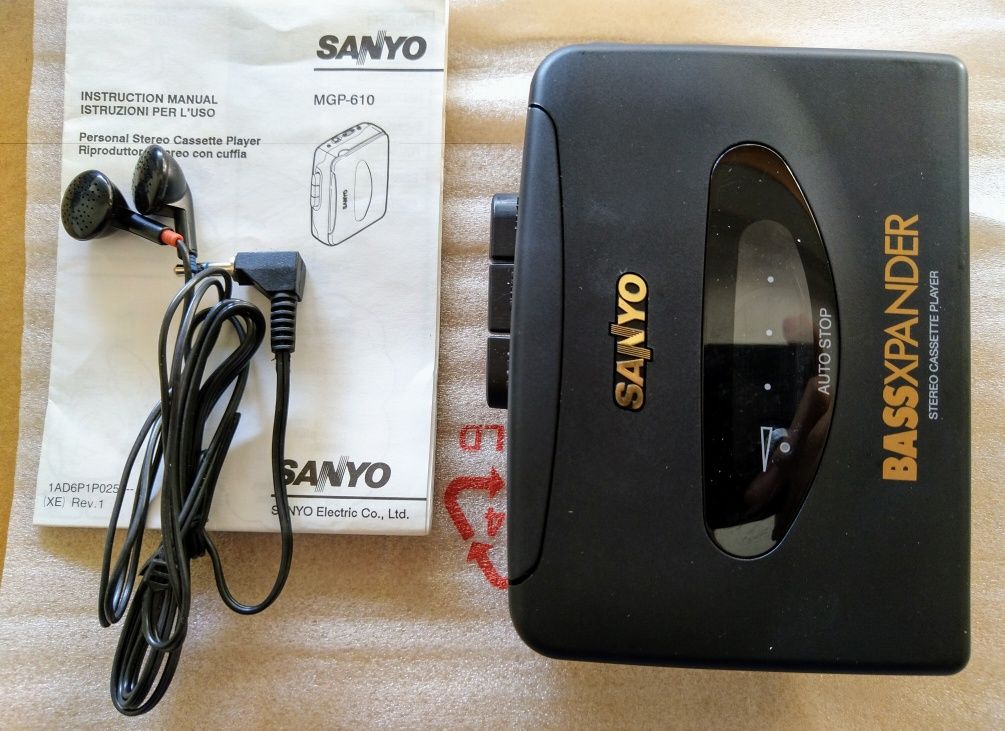 Sanyo Walkman BassXpander MGP-610