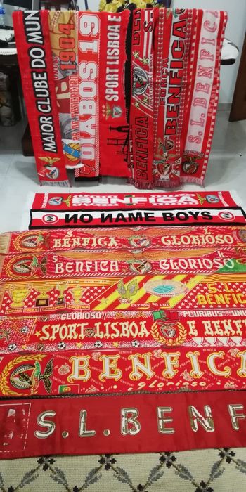 15 Cachecóis do Benfica Vintages