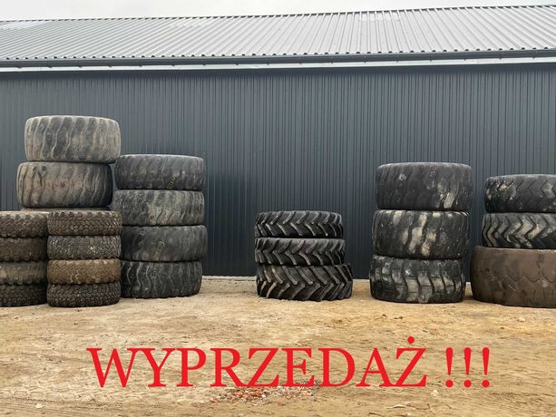 Opony używane 650/65R38, 315/80R22,5, 600/55R26,5 26,5R25