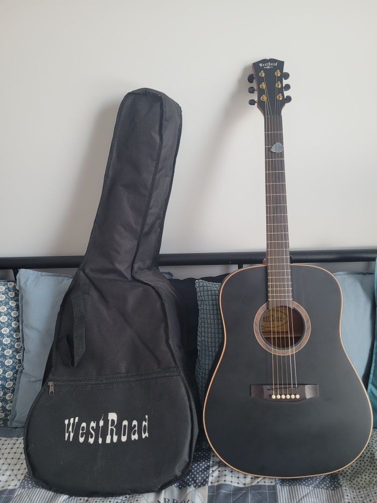 Gitara akustyczna WestRoad czarna