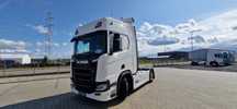 Scania R450/Full LEDY/ KLIMA STACJONARNA/ NAVI/ BAKI 1200L/ Serwis Niemcy  R450/ FULL LEDY/ Baki 1200L/