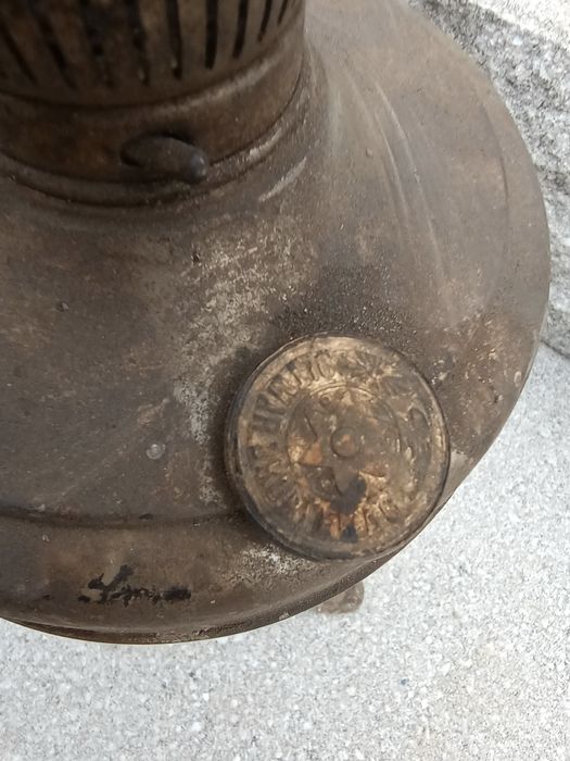 Lampa naftowa zabytkowa Ditmar Brunner antyk