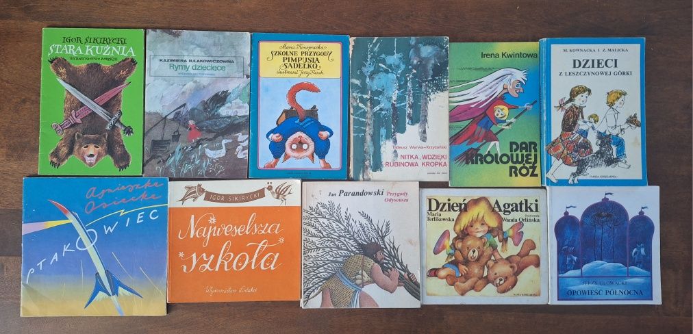 WIELKI ZESTAW BAJEK Z CZASÓW PRL Sikirycki, Butenko, Uniechowski
