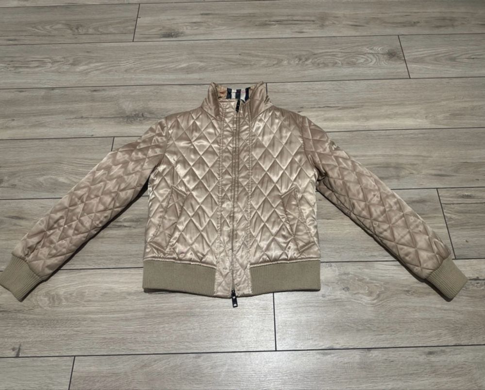 Kurtka burberry dziecieca XL - mlodziezowa idealna dla 13-16 latek