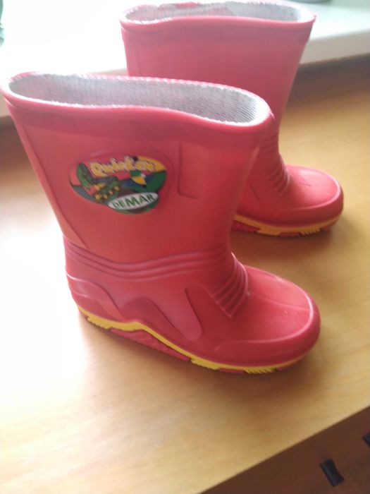 Czerwone kalosze DEMAR rozmiar 25 / 26