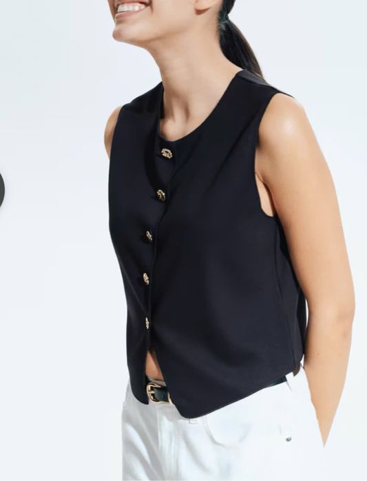 Трикотажна жилетка H&M, L-XL