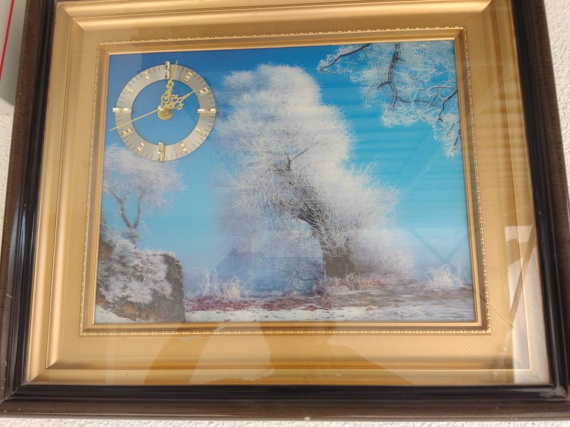 Venda de quadro com relógio