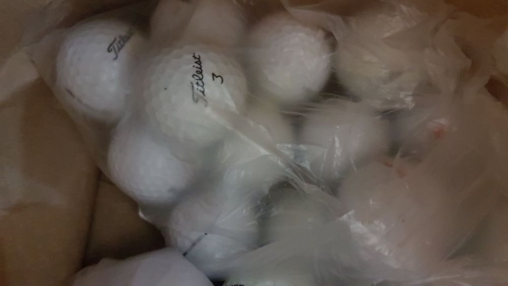 50 Bolas golfe Titleist, Top Flite, Nike e Wilson