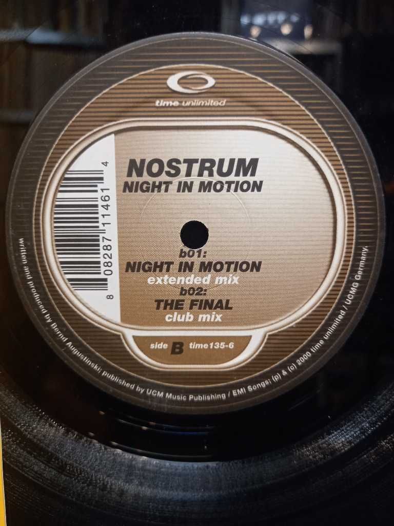 Nostrum – Night In Motion. Trance, płyta winylowa