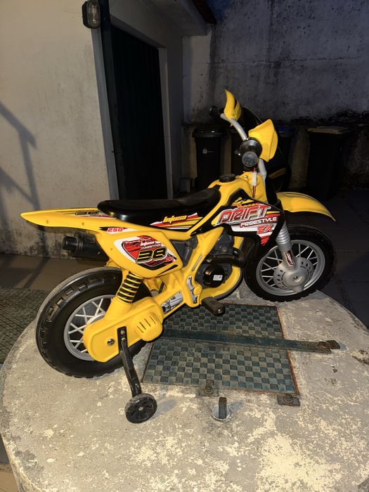 Moto cross 12V criança