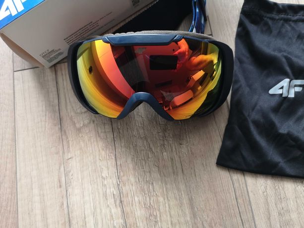 Gogle narciarskie snowboardowe męskie/damskie 4F