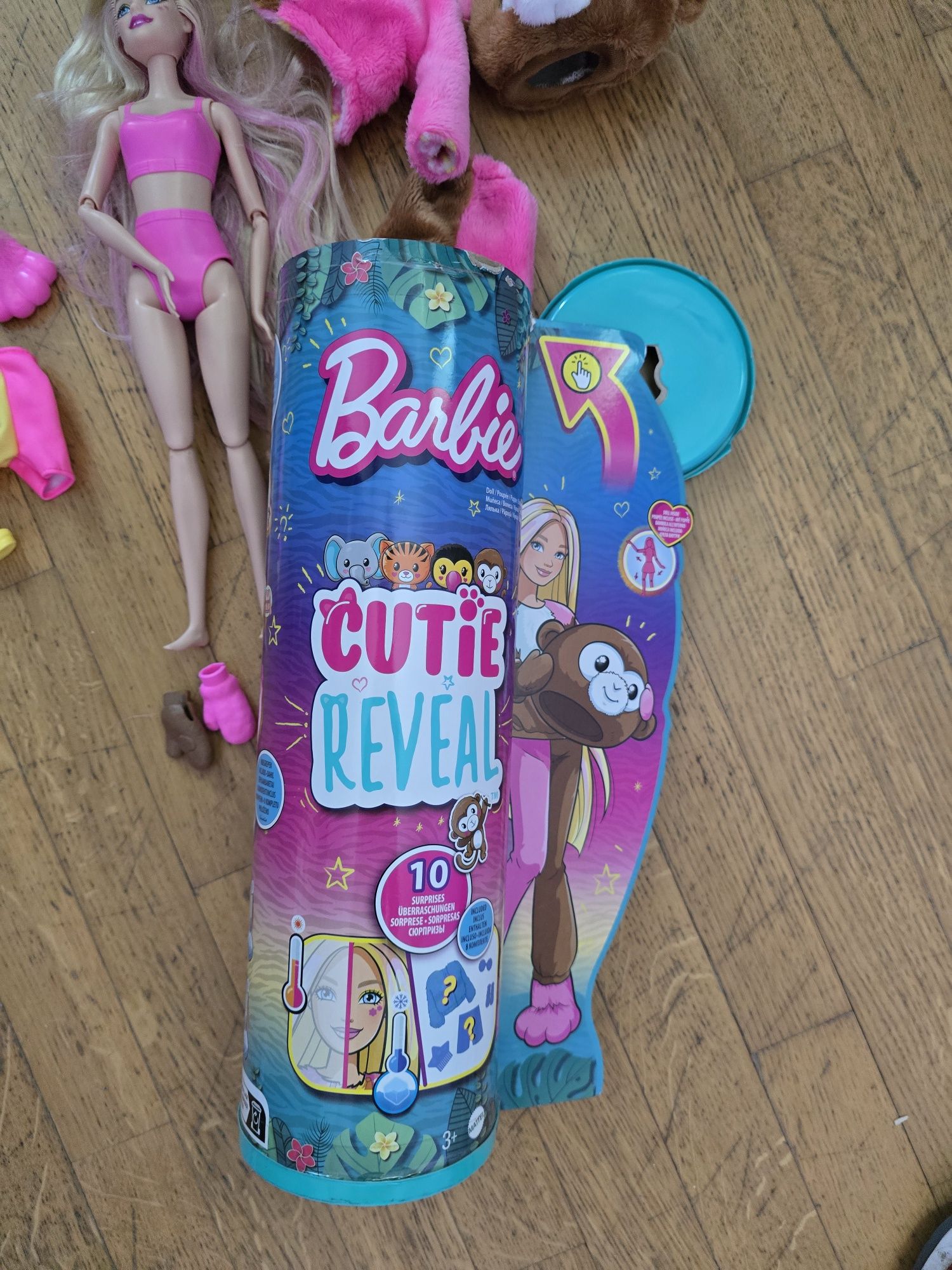 Лялька Barbie Cutie Reveal Друзі з джунглів Мавпеня