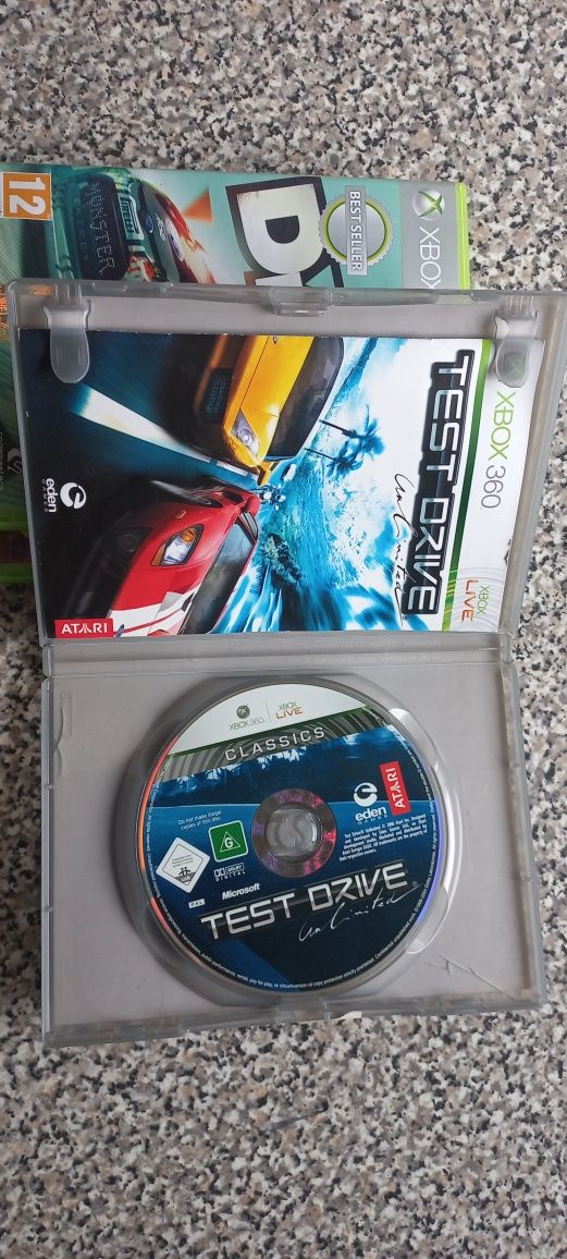 Banjo kazooie/Dirt 3/Test drive Xbox 360