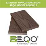 Sztacheta kompozytowa PEŁNA 85x13 SEQO Standard