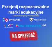 Platforma Dyktanda.pl + aplikacja Panda Genius - 2,1 mln użytkowników