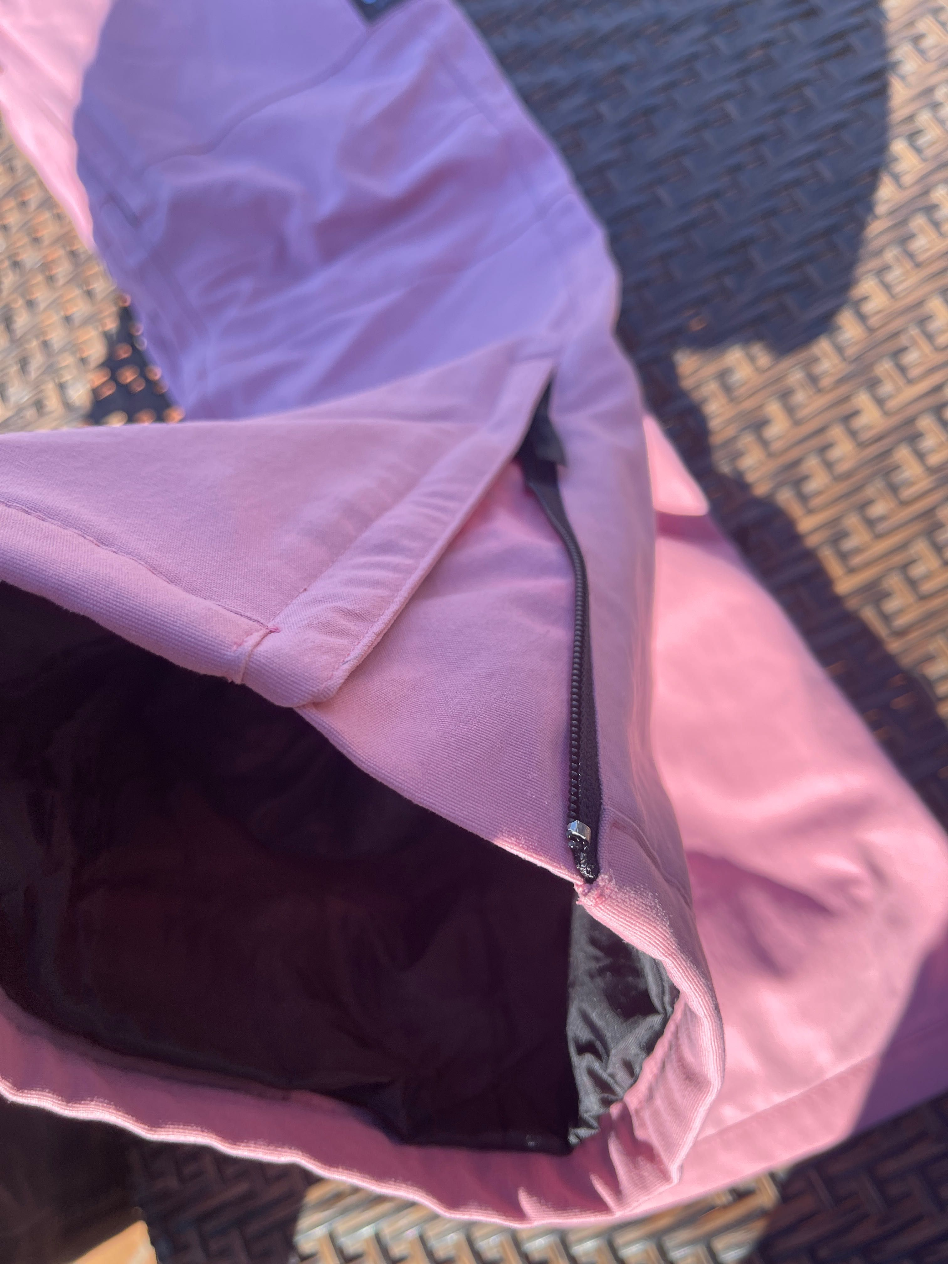 Calça de ski e snowboard de mulher cor de rosa da DOPE