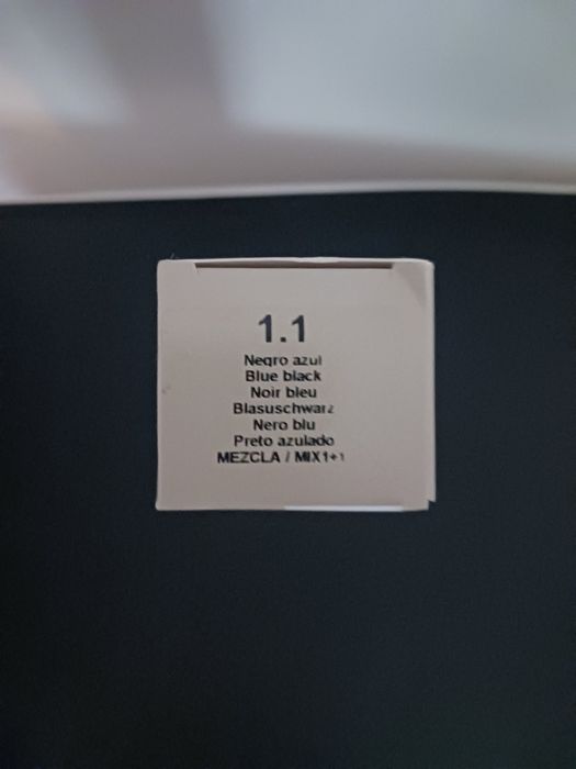 Farba do włosów granatowa czerń Organic Care