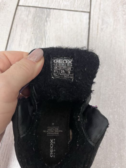 Зимові сапожки Geox 26 розмір