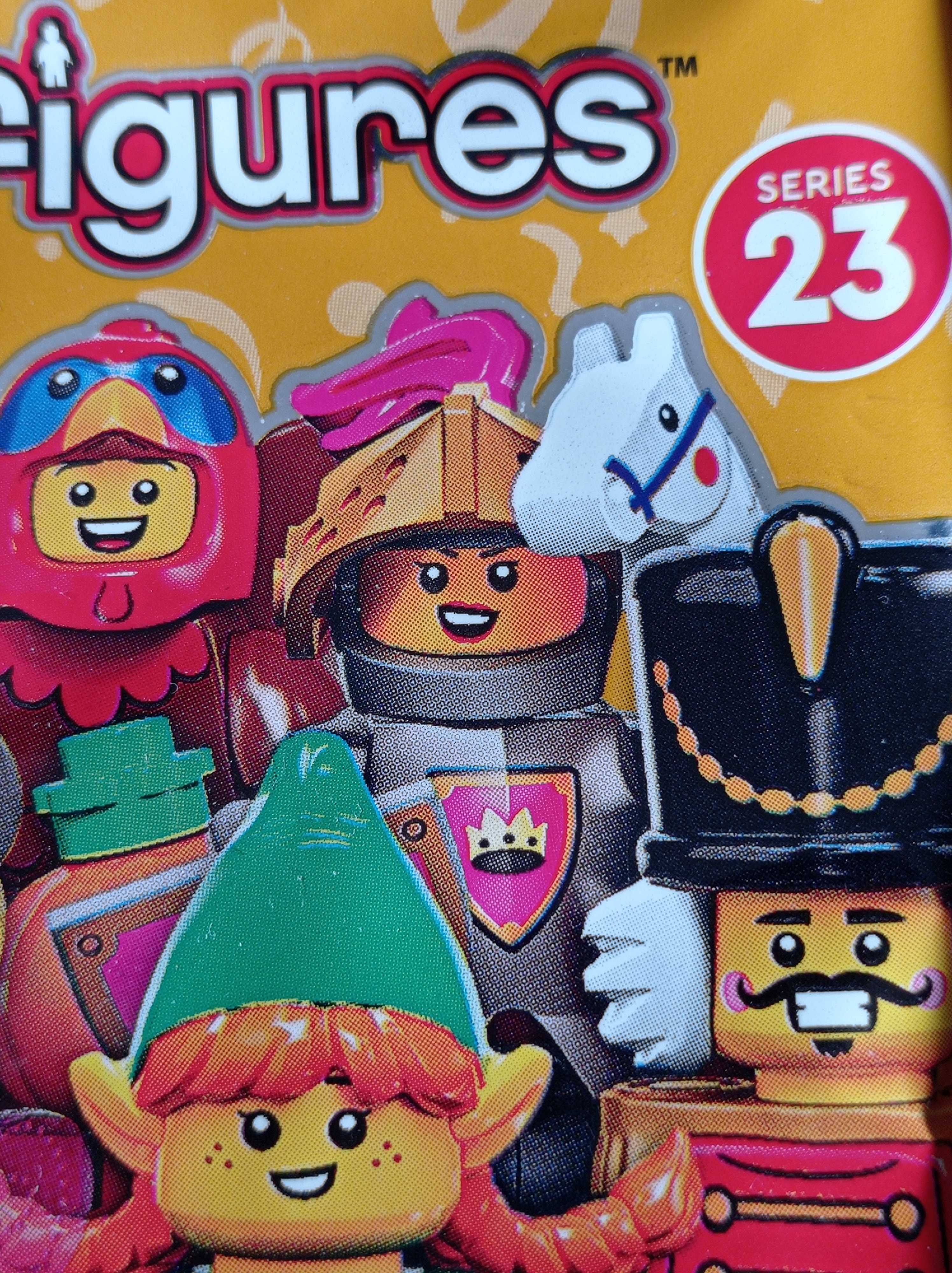 LEGO Minifigures serii 23 (71034) Rycerz Rycerka Castle ludzik figurka