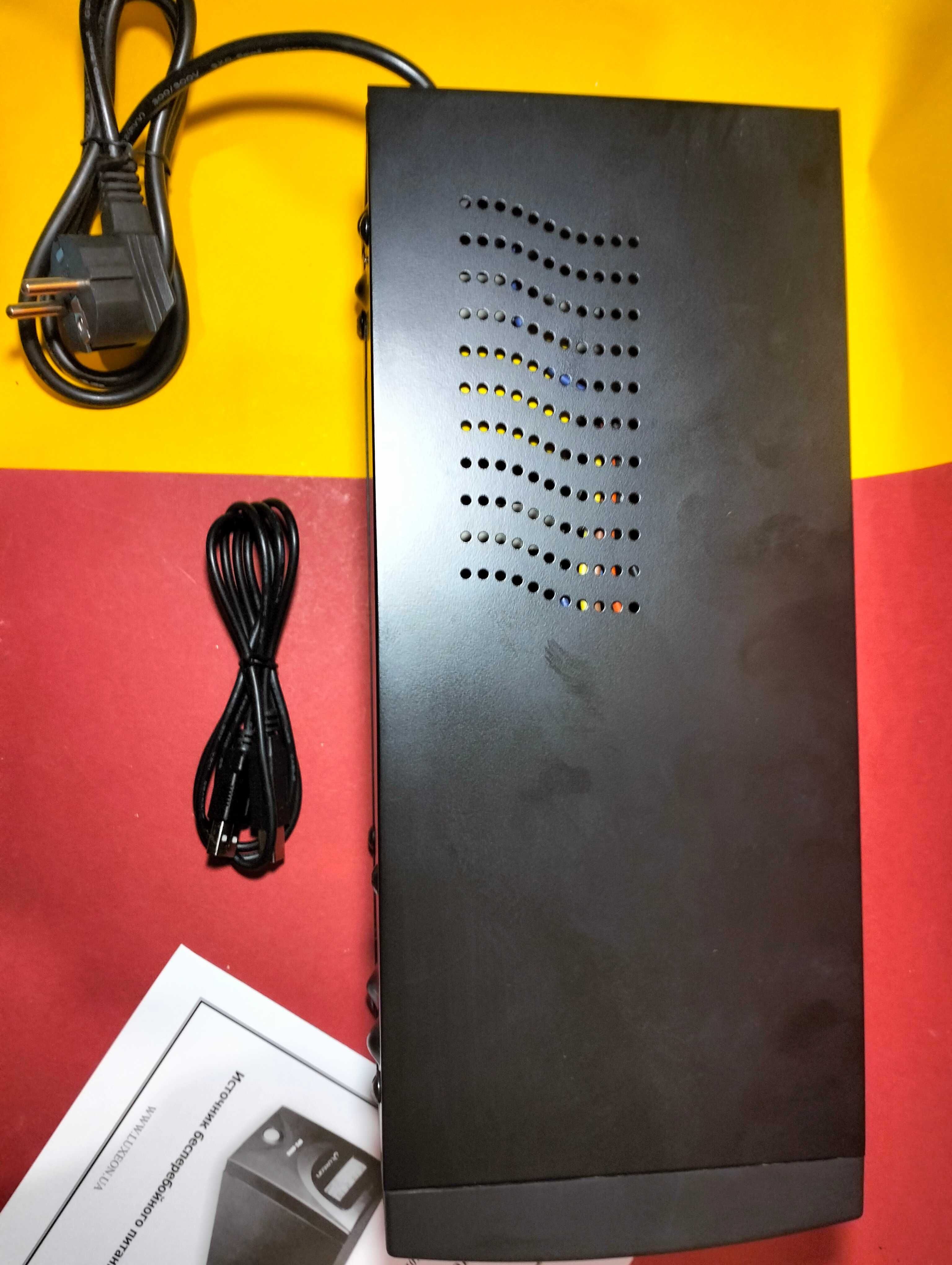 ИБП ДБЖ 650W 12В Бесперебойник LUXEON Новый Стабилизатор Для роутера