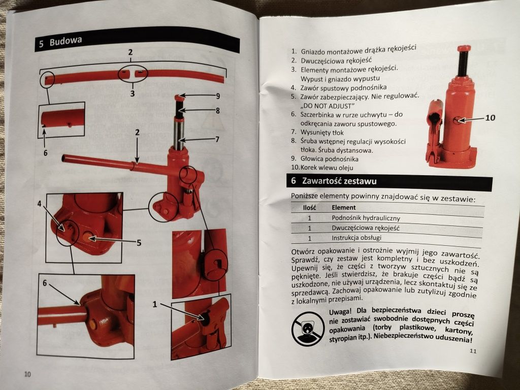Podnośnik hydrauliczny słupkowy, udźwig 3T, GT Max