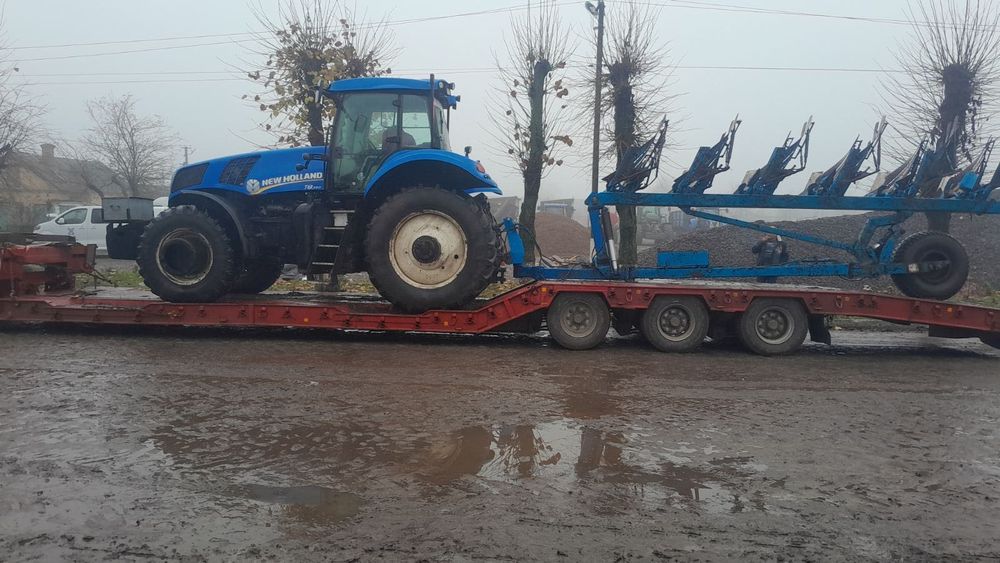 Тягач з тралом передній заїзд