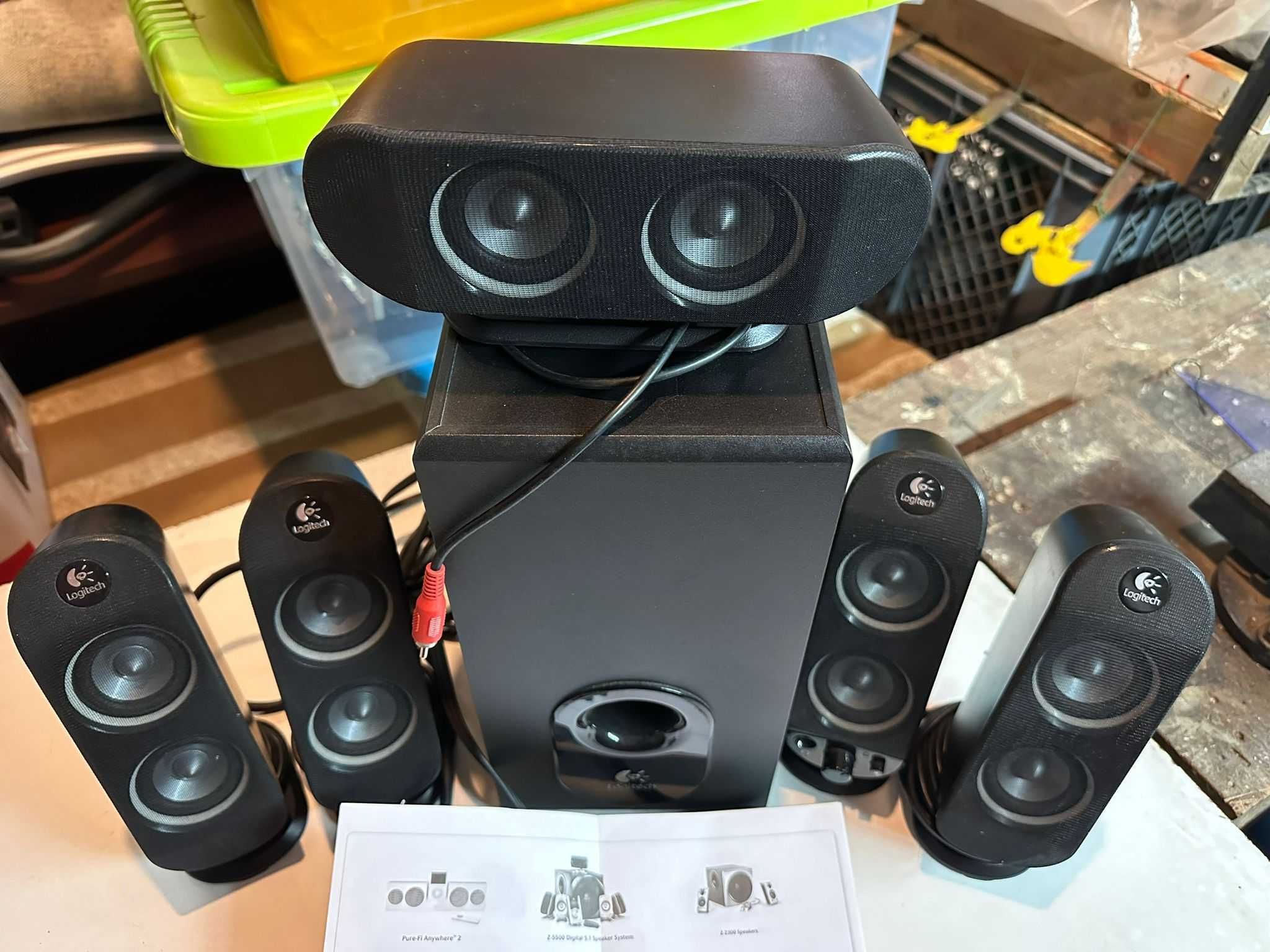 Sistema de Som X-530  - 5.1 da Logitech