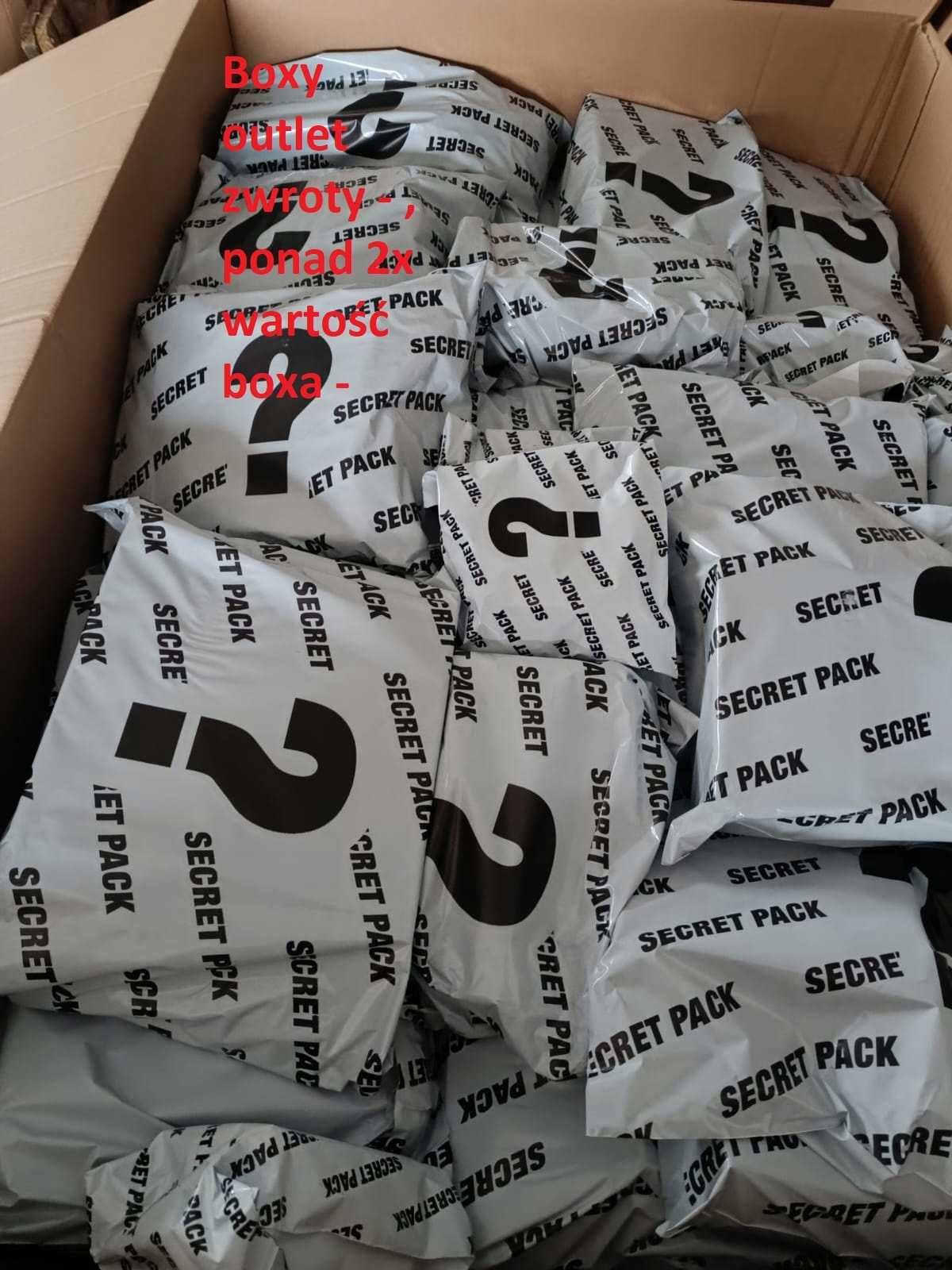 Boxy outlet - ponad 2x wartość boxa niespodzianka zakup w ciemno