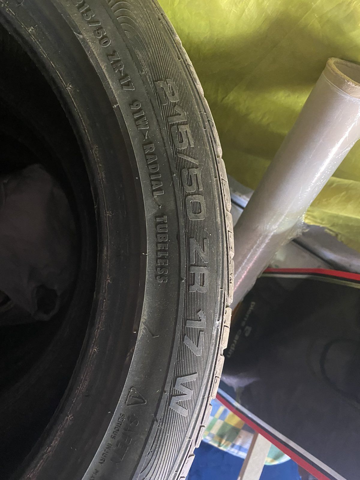 Літня резина 215/50 r17