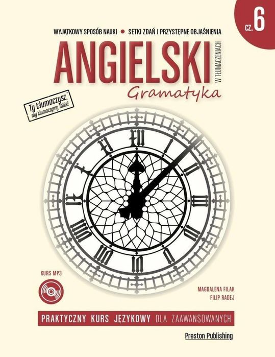 Angielski w tłumaczeniach. Gramatyka 6 w.2019 Preston Publishing