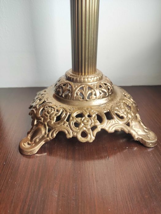 Stara francuska lampa naftowa nr 663 XIX wiek