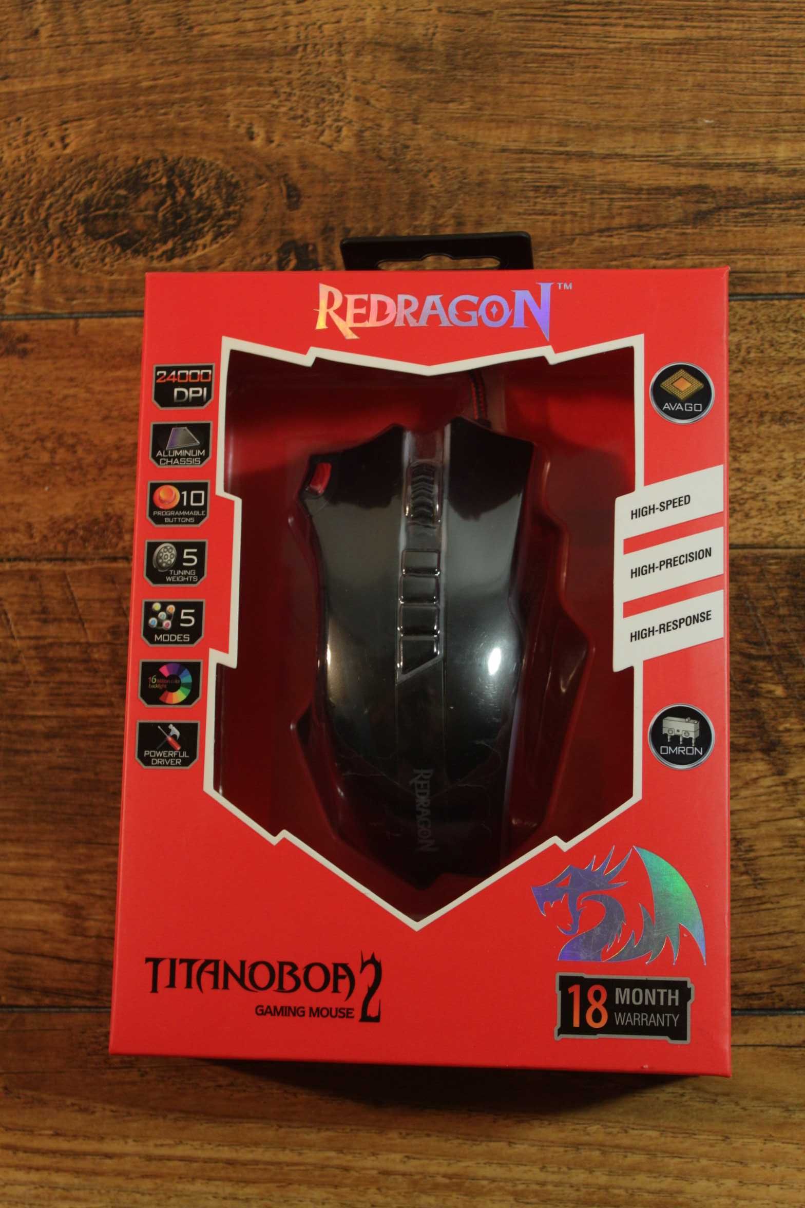 Комп'ютерна мишка Redragon Titanoboa 2