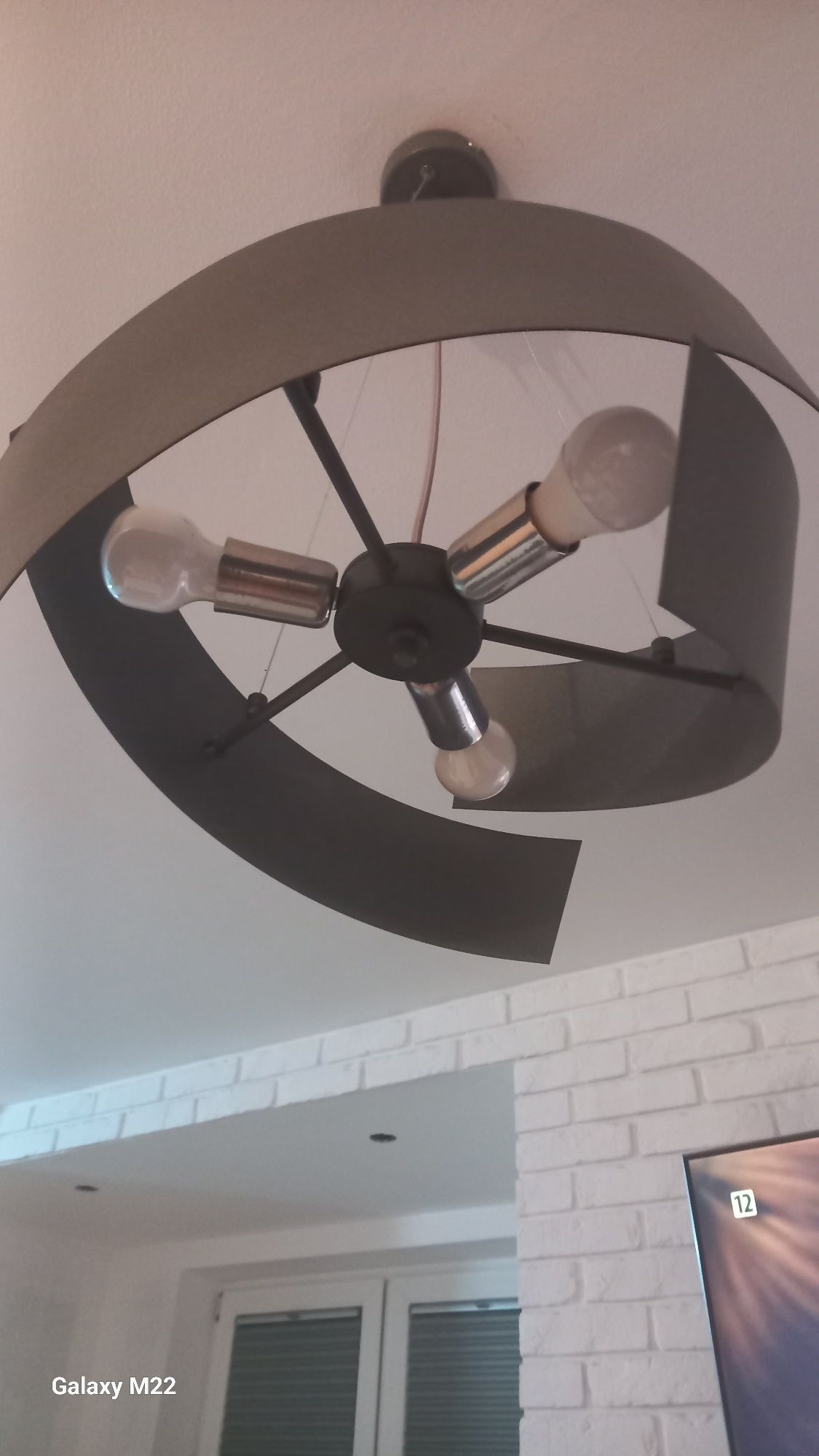 Nowoczesne lampy dwie sztuki