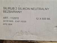 Soudal silikon transparentny 2 silirub neutralny bezbarwny 600ml (12sz