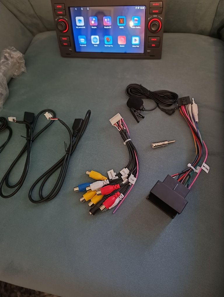 Radio Android 12 Touareg Transporter T5 Multivan kamera Android Auto