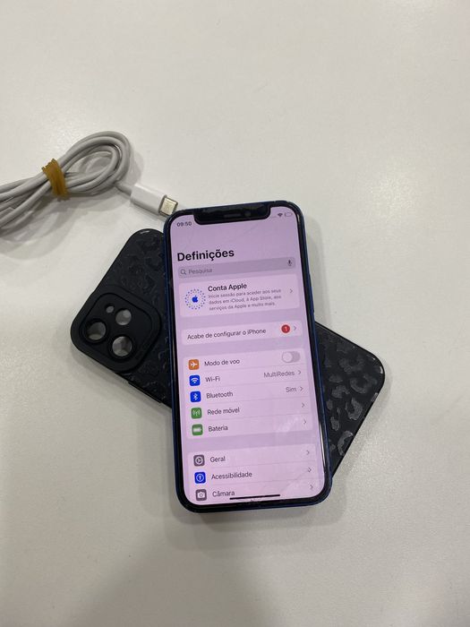 Iphone 12 mini a trabalhar a 100%