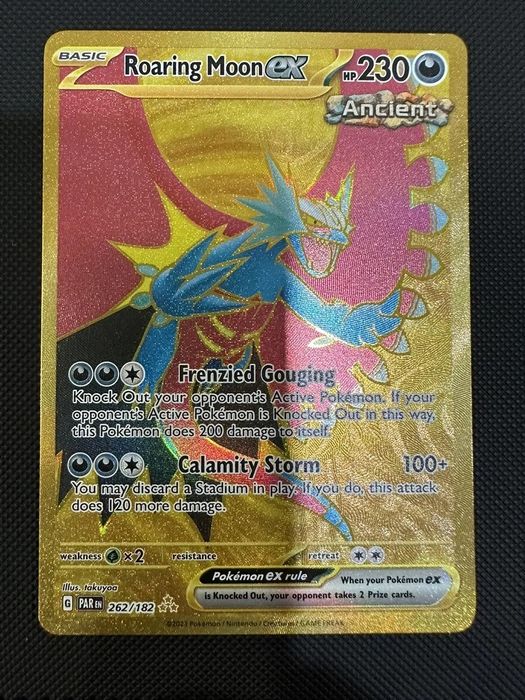 Roaring Moon Ex pokemon tcg