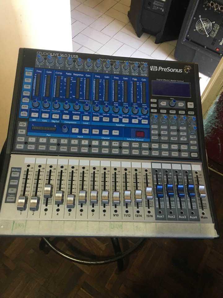 PRESONUS 162 StudioLive com Software completo