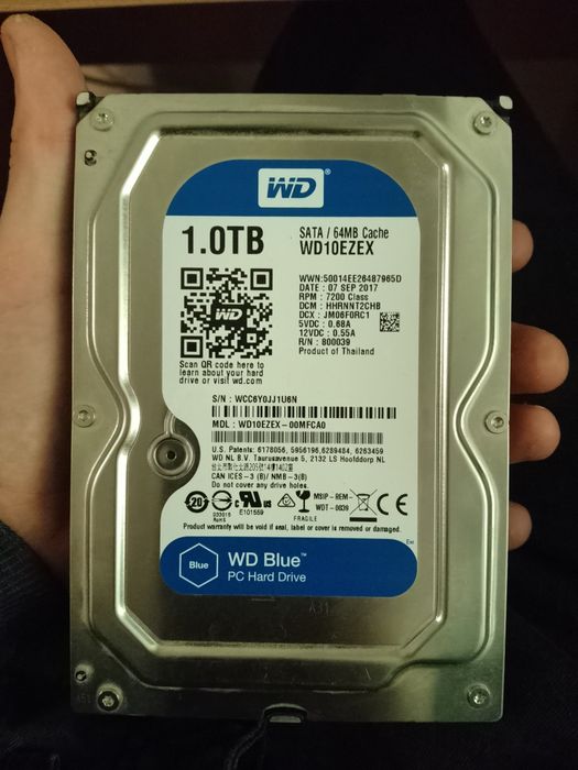 Полностью рабочий жосткий диск hdd