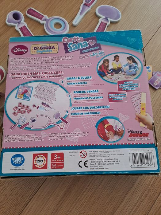 Jogo Doutora Brinquedo + oferta da bata da Doutora
