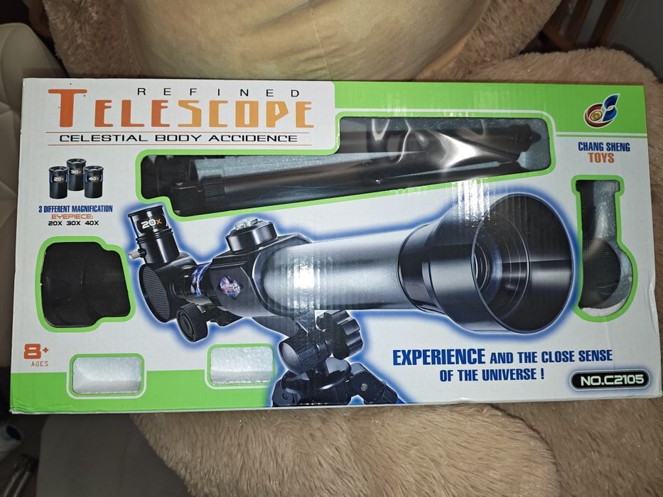 Teleskop dla dzieci zarezerwowany